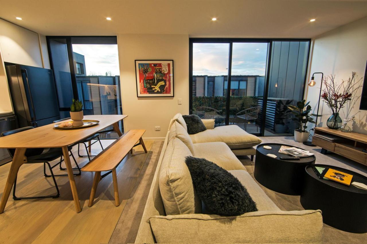 Funk In The City - Luxury Laneway Apartment With Single Garage 基督城 外观 照片
