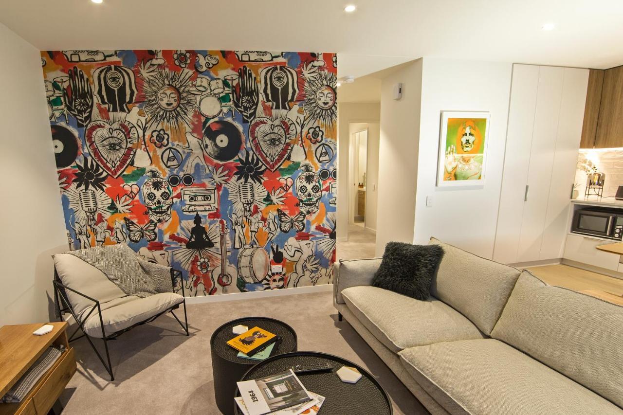 Funk In The City - Luxury Laneway Apartment With Single Garage 基督城 外观 照片