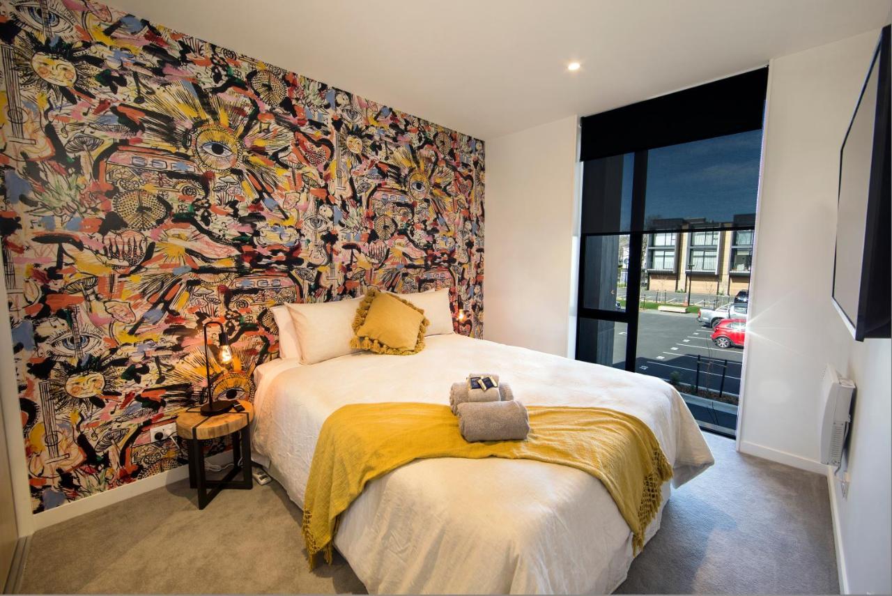 Funk In The City - Luxury Laneway Apartment With Single Garage 基督城 外观 照片