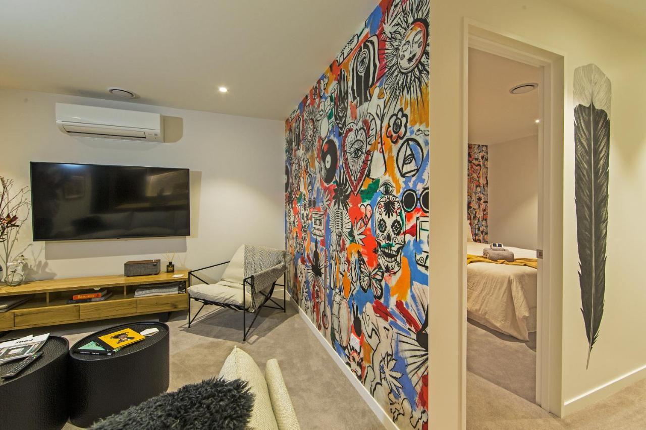 Funk In The City - Luxury Laneway Apartment With Single Garage 基督城 外观 照片