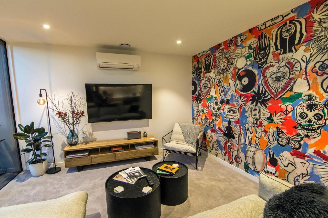 Funk In The City - Luxury Laneway Apartment With Single Garage 基督城 外观 照片