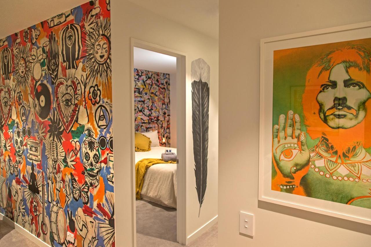 Funk In The City - Luxury Laneway Apartment With Single Garage 基督城 外观 照片